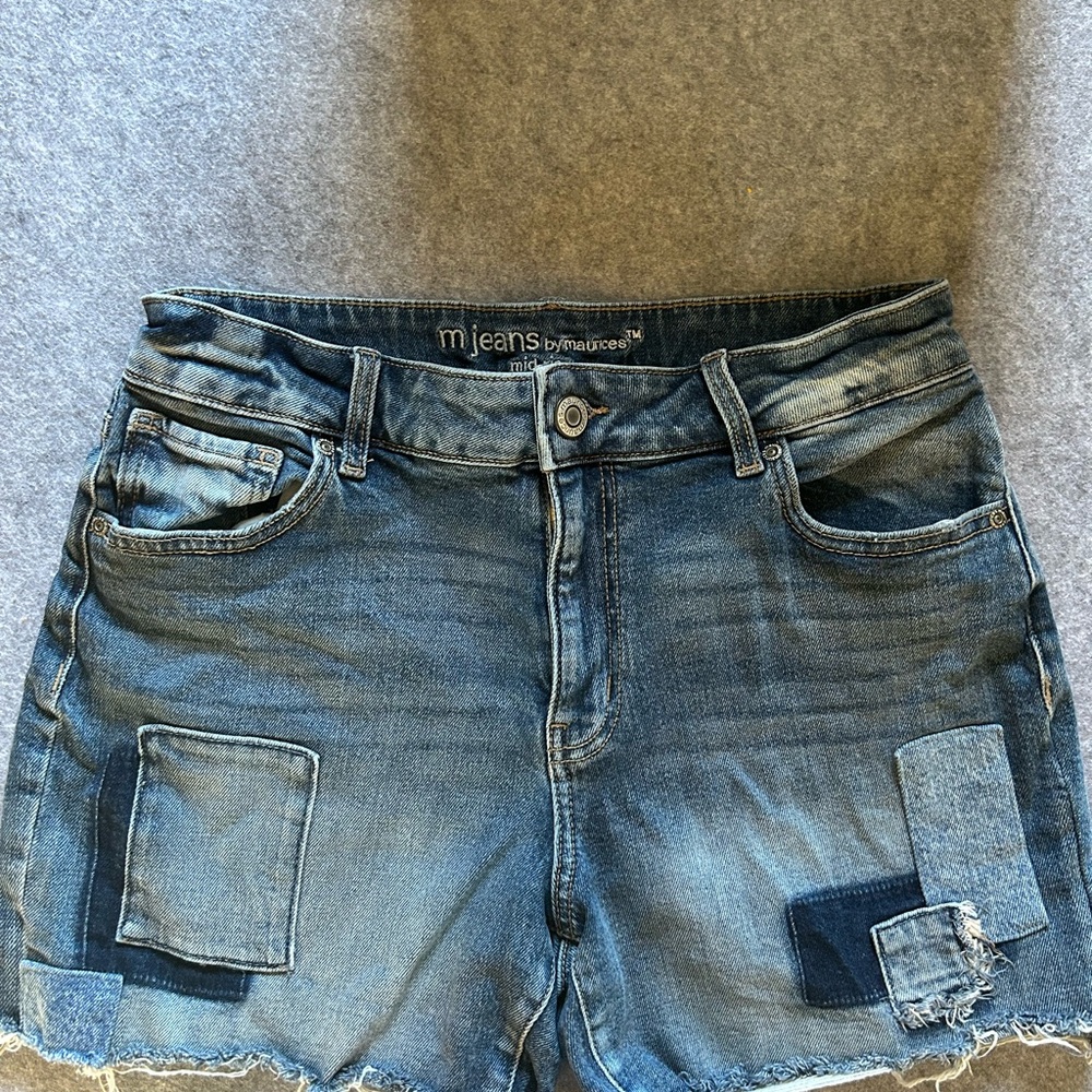 Blue Denim Shorts